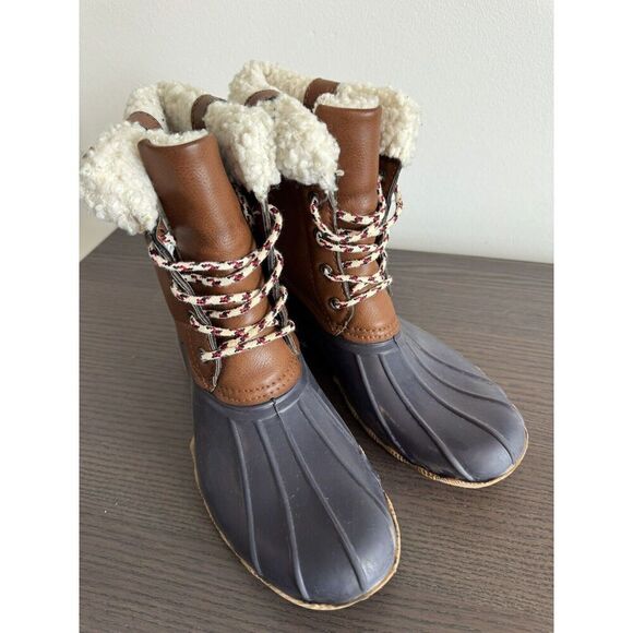 American Eagle Outfitters Duck Rain Boots Womens Size 9 Rain Weather (GW) - Picture 2 of 4